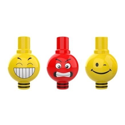 Ustnik Drip Tip 510 Smile S Model A (3 szt.) - Fumytech Ustnik Drip Tip 510 Smile S Model A (3 szt.) - Fumytech