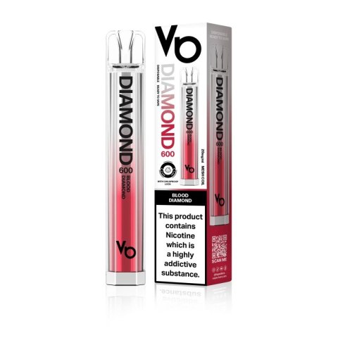 Jednorazowy e-papieros Vapes Bars Diamond 600 - Blood Diamond Jednorazowy e-papieros Vapes Bars Diamond 600 - Blood Diamond