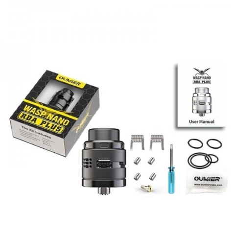 Atomizer Oumier - Wasp Nano RDA Plus Atomizer Oumier - Wasp Nano RDA Plus
