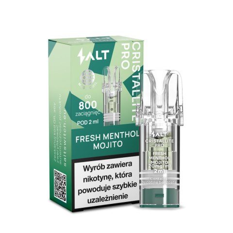 Wkład do e-papierosa Cristallite Pro - Fresh Menthol Mojito 20mg Wkład do e-papierosa Cristallite Pro - Fresh Menthol Mojito 20mg