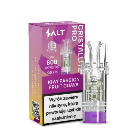 Wkład do e-papierosa Cristallite Pro - Kiwi Passionfruit Guava 20mg Wkład do e-papierosa Cristallite Pro - Kiwi Passionfruit Guava 20mg