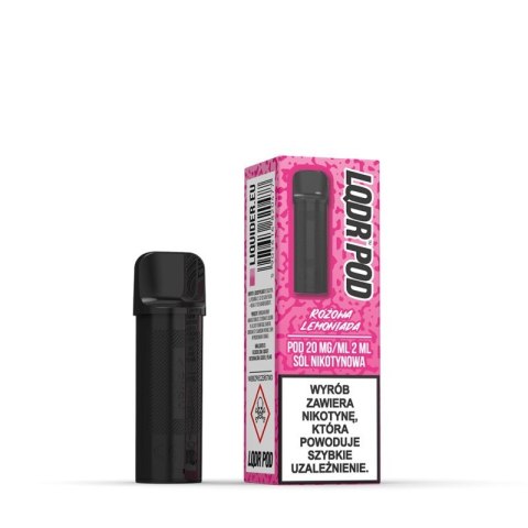 Wkład do e-papierosa LQDR One - Różowa Lemoniada 20mg Wkład do e-papierosa LQDR One - Różowa Lemoniada 20mg