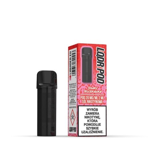 Wkład do e-papierosa LQDR One - Shake Truskawkowy 20mg Wkład do e-papierosa LQDR One - Shake Truskawkowy 20mg