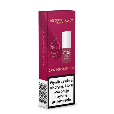 Wkład do e-papierosa NEXI ONE Salt - Crimson Tobacco 20mg Wkład do e-papierosa NEXI ONE Salt - Crimson Tobacco 20mg