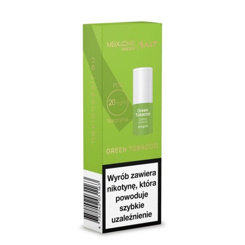 Wkład do e-papierosa NEXI ONE Salt - Green Tobacco 20mg Wkład do e-papierosa NEXI ONE Salt - Green Tobacco 20mg