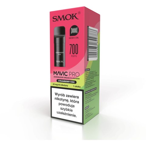 Wkład do e-papierosa Smok Mavic PRO - Strawberry Kiwi 20mg Wkład do e-papierosa Smok Mavic PRO - Strawberry Kiwi 20mg