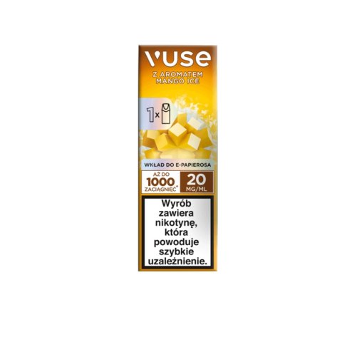 Wkład do e-papierosa VUSE - Mango Ice 20mg Wkład do e-papierosa VUSE - Mango Ice 20mg