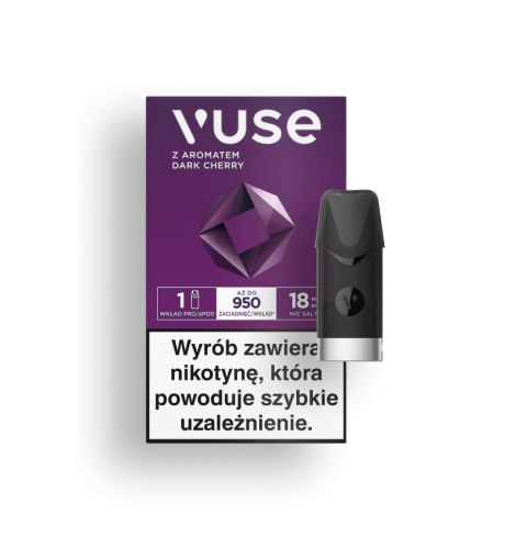 Wkład do e-papierosa VUSE Pro - Dark Cherry 18mg Wkład do e-papierosa VUSE Pro - Dark Cherry 18mg