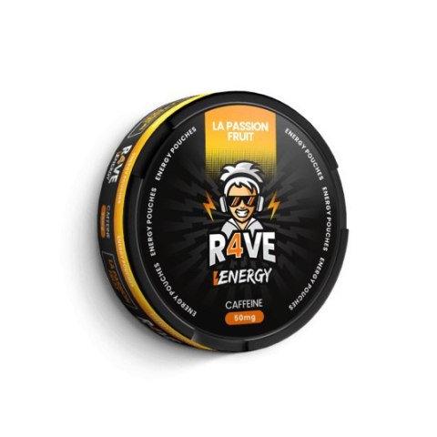 Woreczki Kofeinowe R4VE - La Passion Fruit 50mg Woreczki Kofeinowe R4VE - La Passion Fruit 50mg