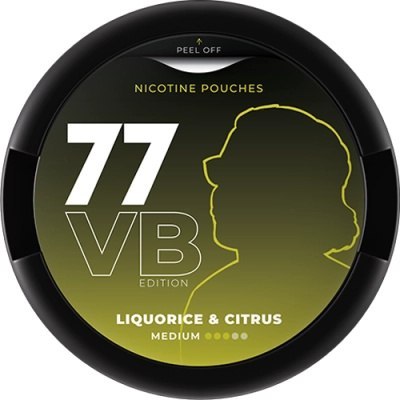 Woreczki Nikotynowe 77 VB Mini Medium (10.4mg) - Liquorice & Citrus Woreczki Nikotynowe 77 VB Mini Medium (10.4mg) - Liquorice & Citrus