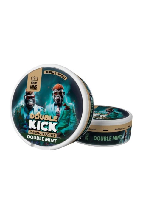 Woreczki Nikotynowe Aroma King Double Kick - Double Mint 10mg NoNic Woreczki Nikotynowe Aroma King Double Kick - Double Mint 10mg NoNic