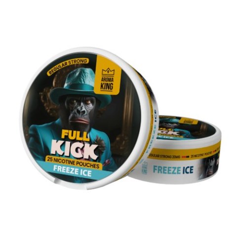 Woreczki Nikotynowe Aroma King Full Kick - Freeze Ice 20mg Woreczki Nikotynowe Aroma King Full Kick - Freeze Ice 20mg