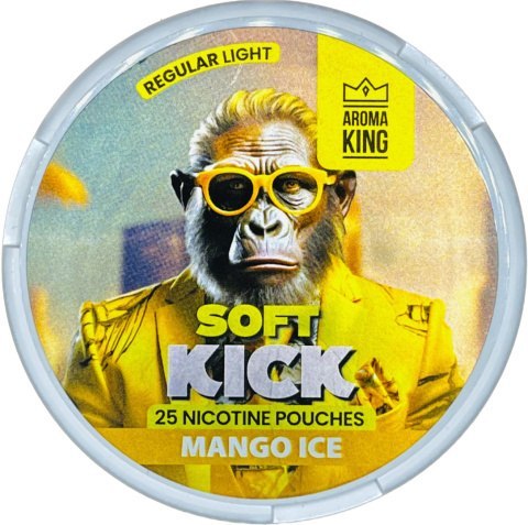 Woreczki Nikotynowe Aroma King Soft Kick - Mango Ice 10mg Woreczki Nikotynowe Aroma King Soft Kick - Mango Ice 10mg