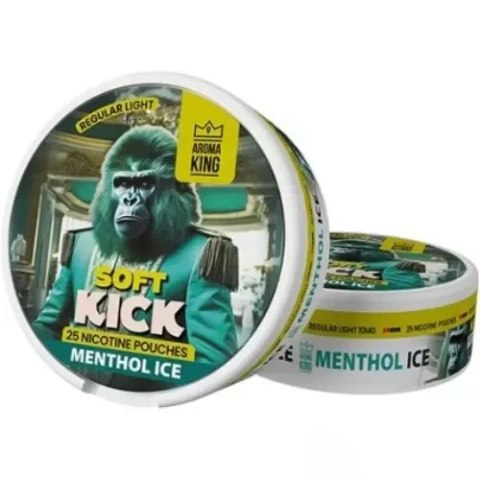 Woreczki Nikotynowe Aroma King Soft Kick - Menthol Ice 10mg Woreczki Nikotynowe Aroma King Soft Kick - Menthol Ice 10mg