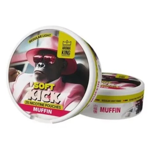Woreczki Nikotynowe Aroma King Soft Kick - Muffin 10mg Woreczki Nikotynowe Aroma King Soft Kick - Muffin 10mg