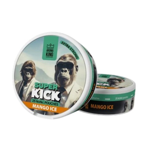 Woreczki Nikotynowe Aroma King Super Kick - Mango Ice 5mg NoNic Woreczki Nikotynowe Aroma King Super Kick - Mango Ice 5mg NoNic
