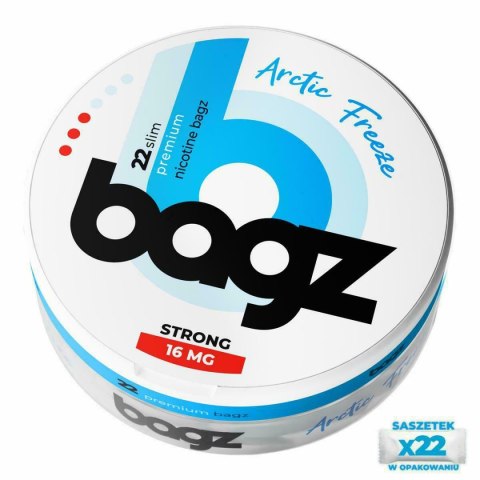 Woreczki Nikotynowe BAGZ Arctic Freeze Strong 16 mg Woreczki Nikotynowe BAGZ Arctic Freeze Strong 16 mg