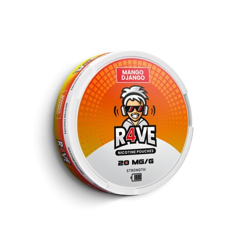 Woreczki Nikotynowe R4VE - Mango Django 20mg Woreczki Nikotynowe R4VE - Mango Django 20mg