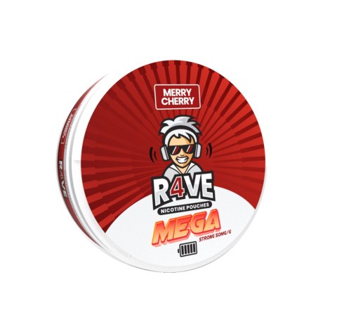 Woreczki Nikotynowe R4VE - Merry Cherry 50mg Woreczki Nikotynowe R4VE - Merry Cherry 50mg