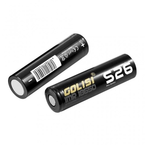 Akumulator Golisi S26 18650 2600 mAh 3,6 V Akumulator Golisi S26 18650 2600 mAh 3,6 V