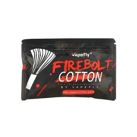 Bawełna Firebolt Cotton with aglets - Vapefly Bawełna Firebolt Cotton with aglets - Vapefly