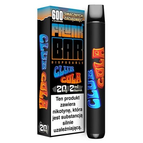 FRUNK BAR - CLUB COLA 800+ FRUNK BAR - CLUB COLA 800+