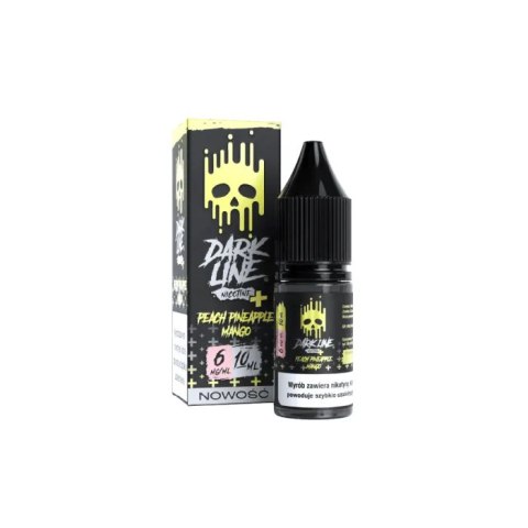 Liquid Dark Line Nicotine+ 10ml - Peach Pineapple Mango 6mg Liquid Dark Line Nicotine+ 10ml - Peach Pineapple Mango 6mg