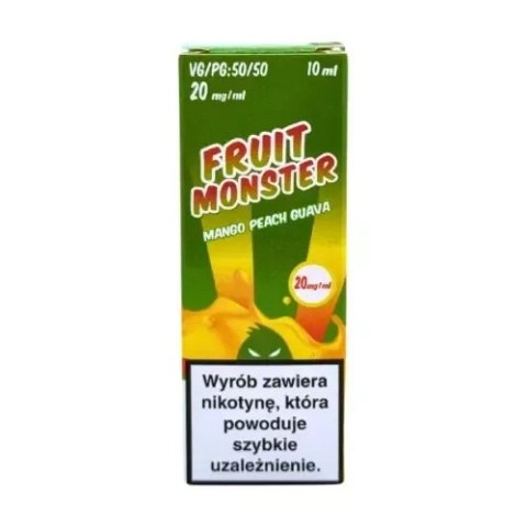Liquid Salt MVL Fruit Monster 10 ml 20mg - Mango Peach Guava Liquid Salt MVL Fruit Monster 10 ml 20mg - Mango Peach Guava