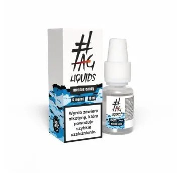 Liquid #TAG 10ml - Mentos Candy 6mg Liquid #TAG 10ml - Mentos Candy 6mg