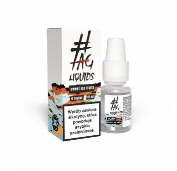 Liquid #TAG 10ml - Sweet Ice Fruits 6mg Liquid #TAG 10ml - Sweet Ice Fruits 6mg