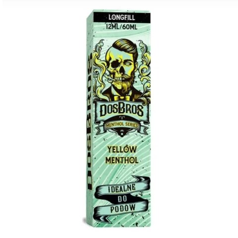 Longfill DosBros Menthol Series 12/60ml - Yellow Menthol Longfill DosBros Menthol Series 12/60ml - Yellow Menthol
