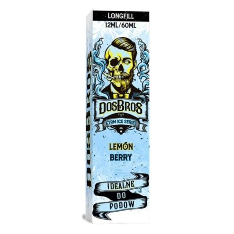Longfill DosBros XTRM Ice Series 12/60ml - Lemon Berry Longfill DosBros XTRM Ice Series 12/60ml - Lemon Berry