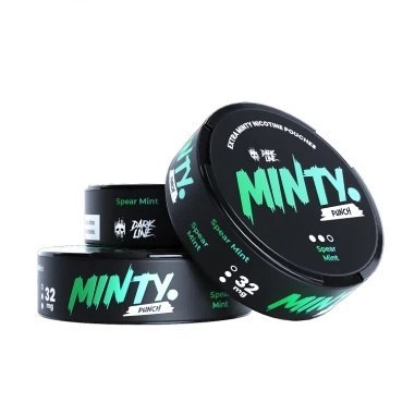 Woreczki Nikotynowe Dark Line Minty - Spear Mint 32MG Woreczki Nikotynowe Dark Line Minty - Spear Mint 32MG