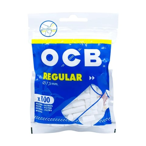 Filtry OCB Regular 7.5 mm - 100 szt. Filtry OCB Regular 7.5 mm - 100 szt.