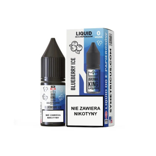 Liquid Aroma King Salt 0mg 10 ml - Blueberry Ice