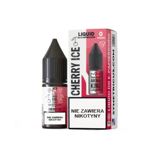 Liquid Aroma King Salt 0mg 10 ml - Cherry Ice