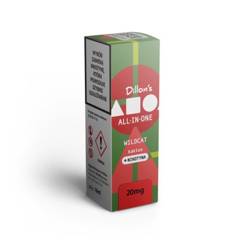Liquid Dillon's ALL IN ONE 10ml 20mg - Wildcat Liquid Dillon's ALL IN ONE 10ml 20mg - Wildcat