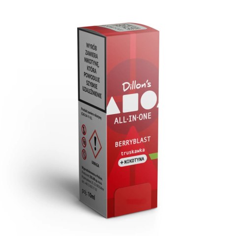 Liquid Dillon's ALL IN ONE 10ml 6mg - Berryblast Liquid Dillon's ALL IN ONE 10ml 6mg - Berryblast