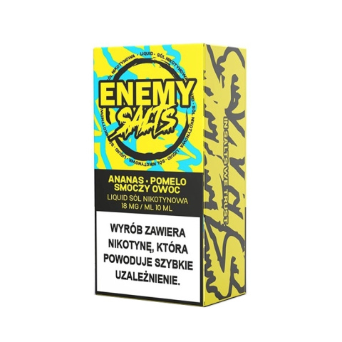 Liquid Enemy Salts - Ananas Pomelo Smoczy Owoc 18mg Liquid Enemy Salts - Ananas Pomelo Smoczy Owoc 18mg