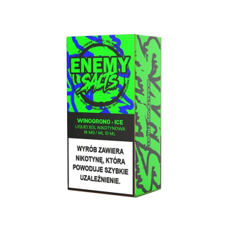 Liquid Enemy Salts - Winogrono Ice 18mg