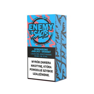 Liquid Enemy Salts - Winogrono Jabłko Granat 18mg