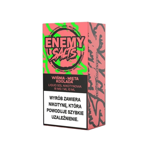Liquid Enemy Salts - Wiśnia Mięta Koolada 18mg Liquid Enemy Salts - Wiśnia Mięta Koolada 18mg