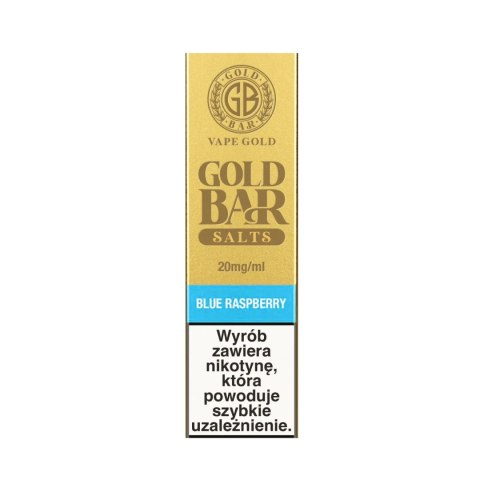 Liquid Gold Bar Salts - Blue Raspberry 20mg Liquid Gold Bar Salts - Blue Raspberry 20mg