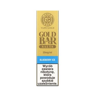 Liquid Gold Bar Salts - Blueberry Ice 20mg