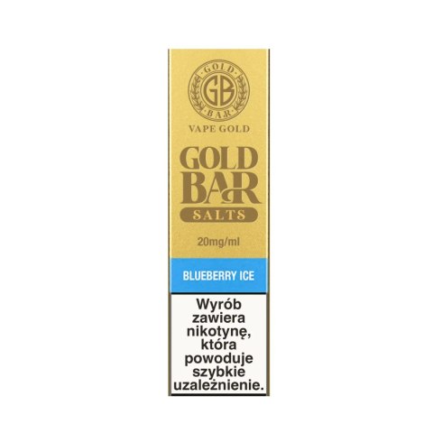 Liquid Gold Bar Salts - Blueberry Ice 20mg Liquid Gold Bar Salts - Blueberry Ice 20mg