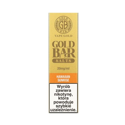 Liquid Gold Bar Salts - Hawaiian Sunrise 20mg Liquid Gold Bar Salts - Hawaiian Sunrise 20mg