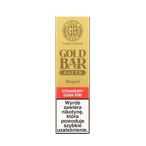 Liquid Gold Bar Salts - Strawberry Guava Kiwi 20mg Liquid Gold Bar Salts - Strawberry Guava Kiwi 20mg