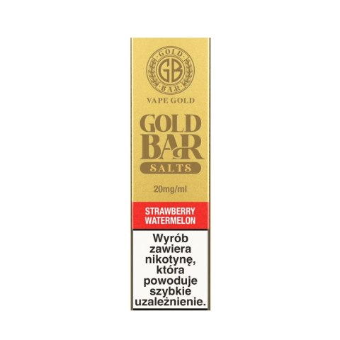 Liquid Gold Bar Salts - Strawberry Watermelon 20mg Liquid Gold Bar Salts - Strawberry Watermelon 20mg
