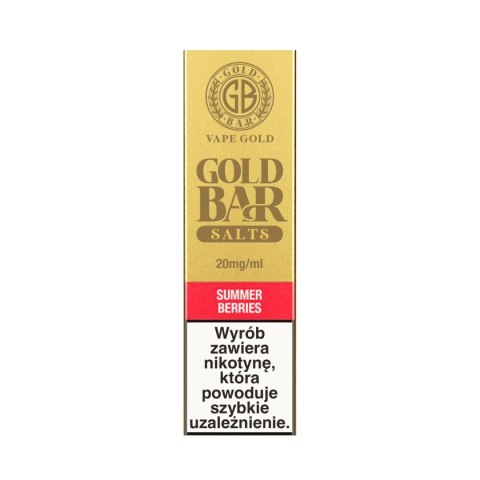 Liquid Gold Bar Salts - Summer Berries 20mg Liquid Gold Bar Salts - Summer Berries 20mg