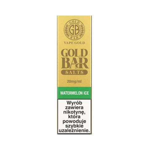 Liquid Gold Bar Salts - Watermelon Ice 20mg Liquid Gold Bar Salts - Watermelon Ice 20mg